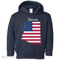 Arizona United States Map Toddler Hoodie thumb 0