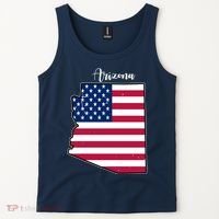 Arizona United States Map Tank Top thumb 2