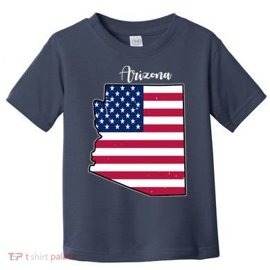 Arizona United States Map Toddler T-Shirt
