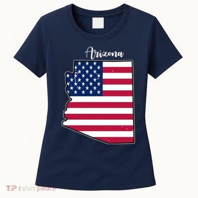 Arizona United States Map Women's T-Shirt