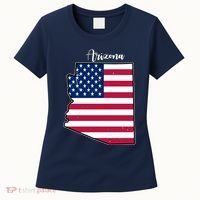 Arizona United States Map Women's T-Shirt thumb 0