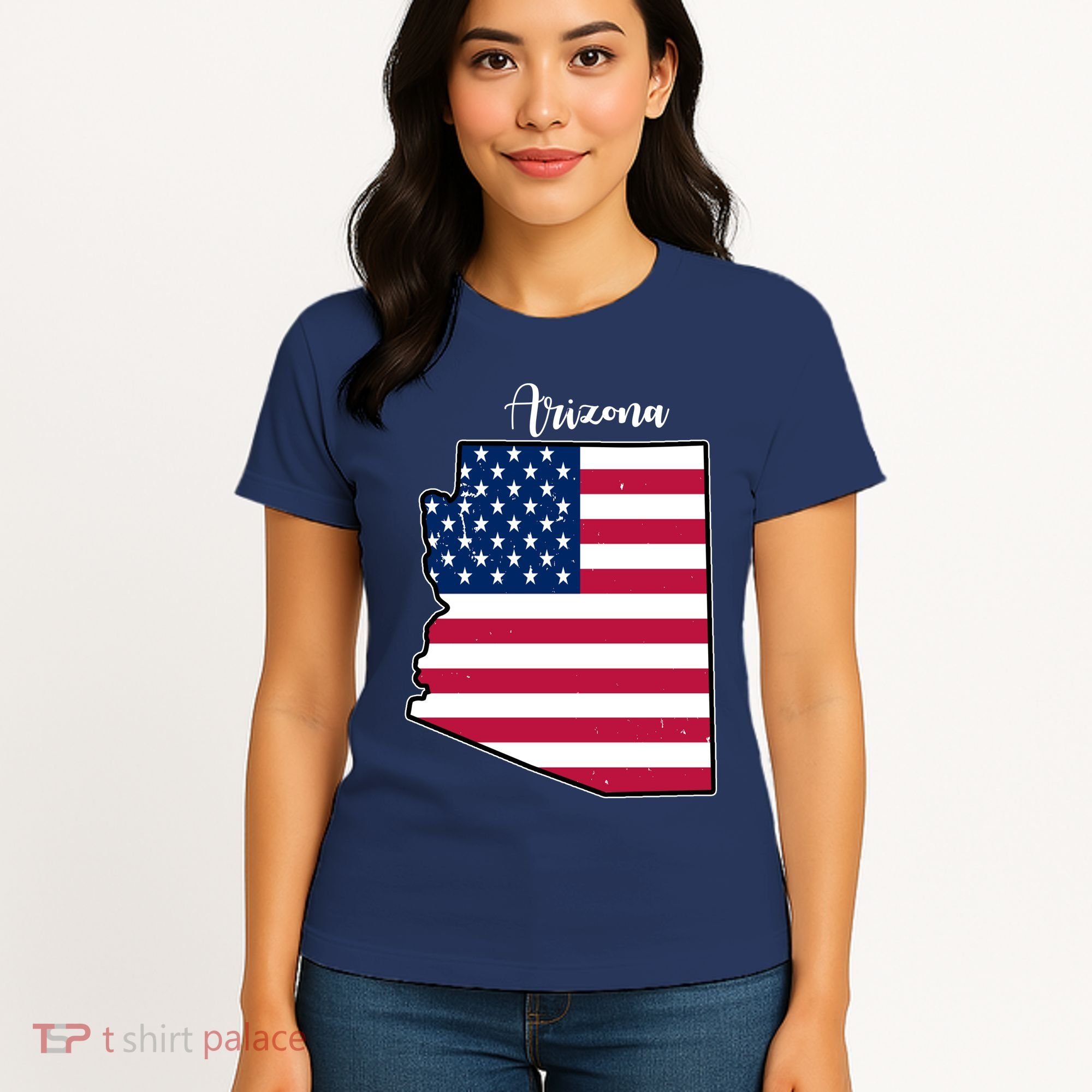 Arizona United States Map Women's T-Shirt