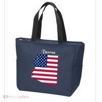 Arizona United States Map Tote Bag thumb 3