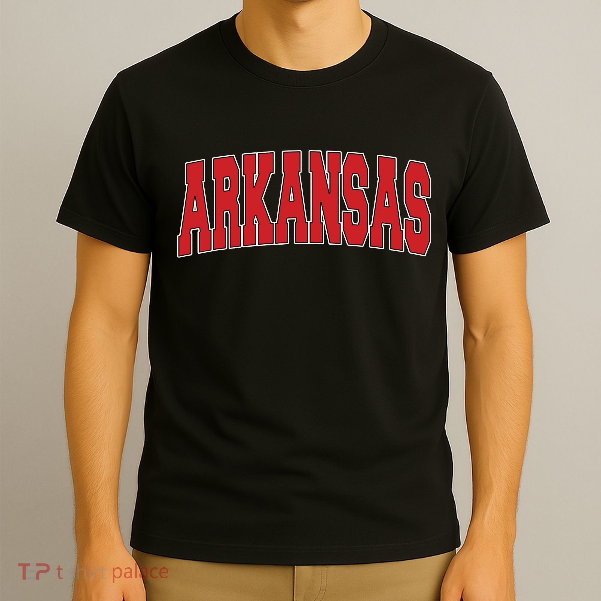 Arkansas Usa State Ar Varsity Style Vintage Sports T-Shirt