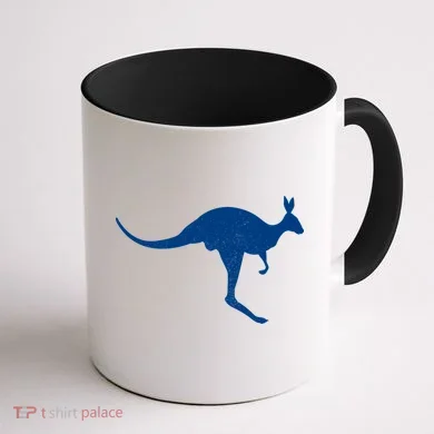 Aussie Kangaroo Coffee Mug back