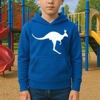 Aussie Kangaroo Kids Hoodie thumb 2