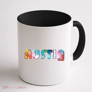 Austin Texas Coffee Mug back