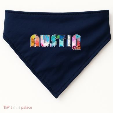 Austin Texas  USA-Made Doggie Bandana