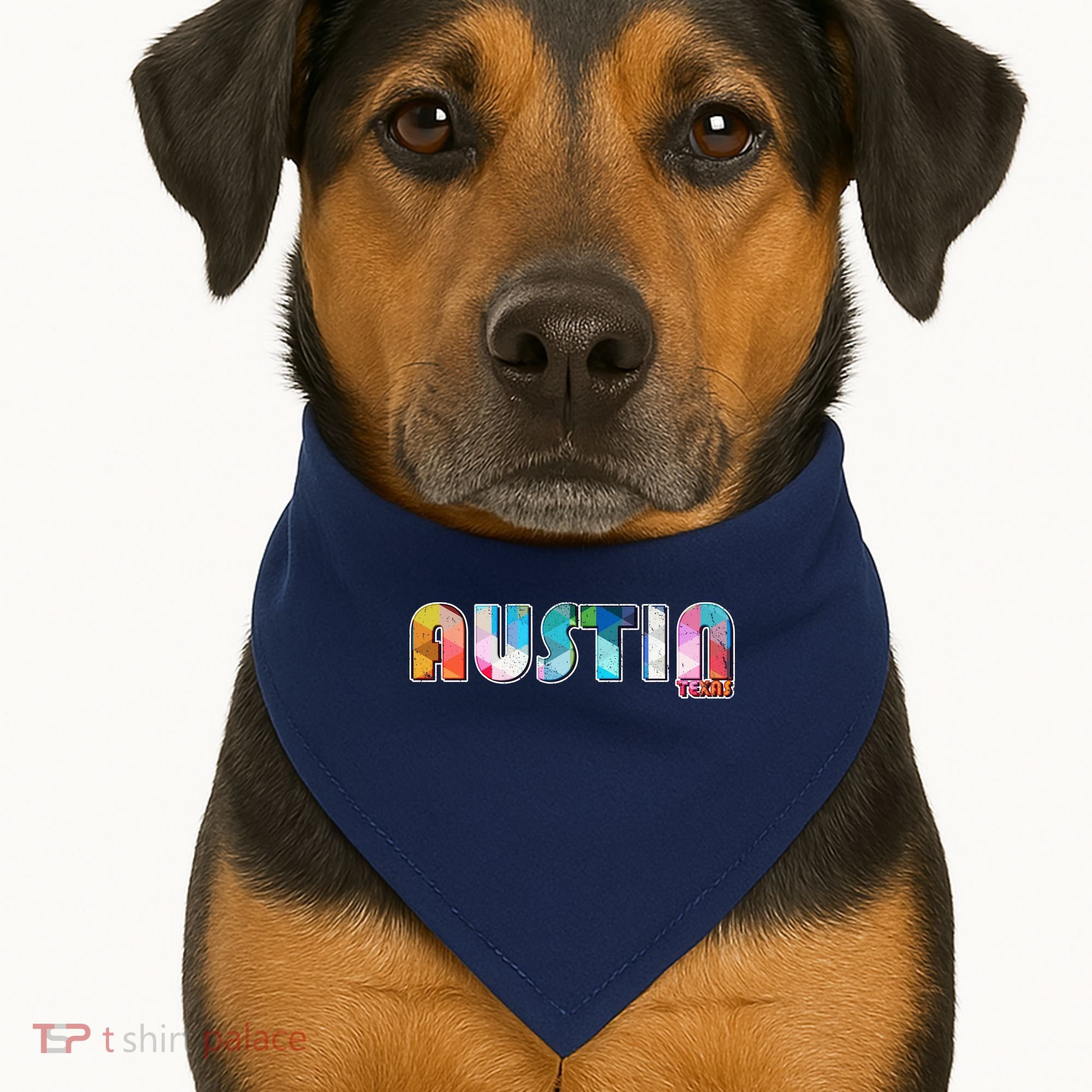 Austin Texas  USA-Made Doggie Bandana