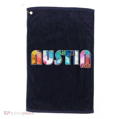 Austin Texas  Golf Towel