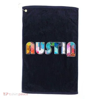 Austin Texas Golf Towel