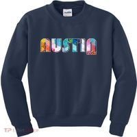 Austin Texas  Kids Sweatshirt thumb 0