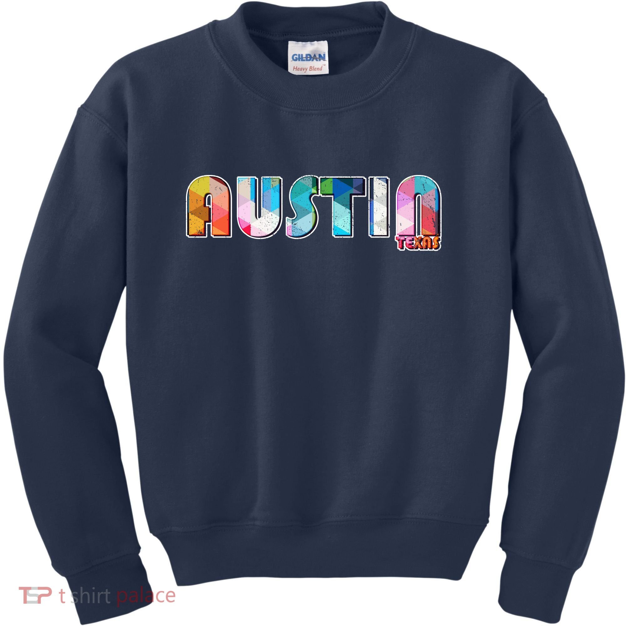 Austin Texas  Kids Sweatshirt