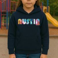 Austin Texas  Kids Hoodie thumb 3