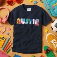 Austin Texas  Kids T-Shirt thumb 3