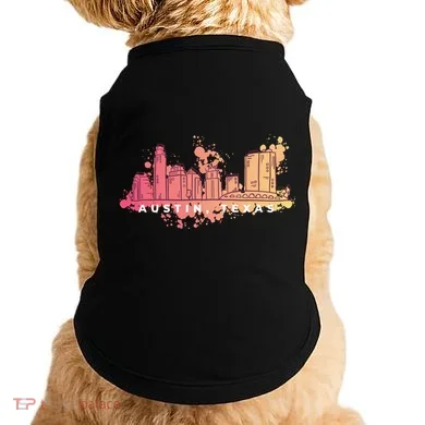 Austin Texas Skyline Doggie Tank