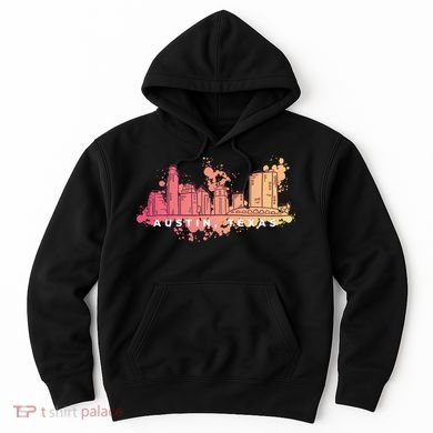 Austin Texas Skyline Hoodie