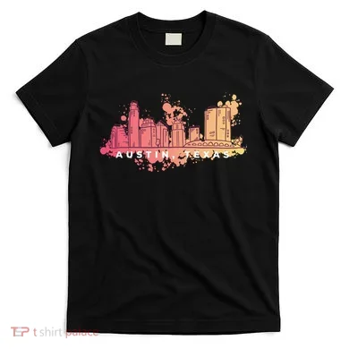 Austin Texas Skyline T-Shirt