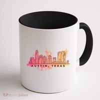 Austin Texas Skyline Coffee Mug thumb 1