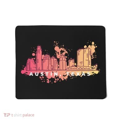 Austin Texas Skyline Mousepad