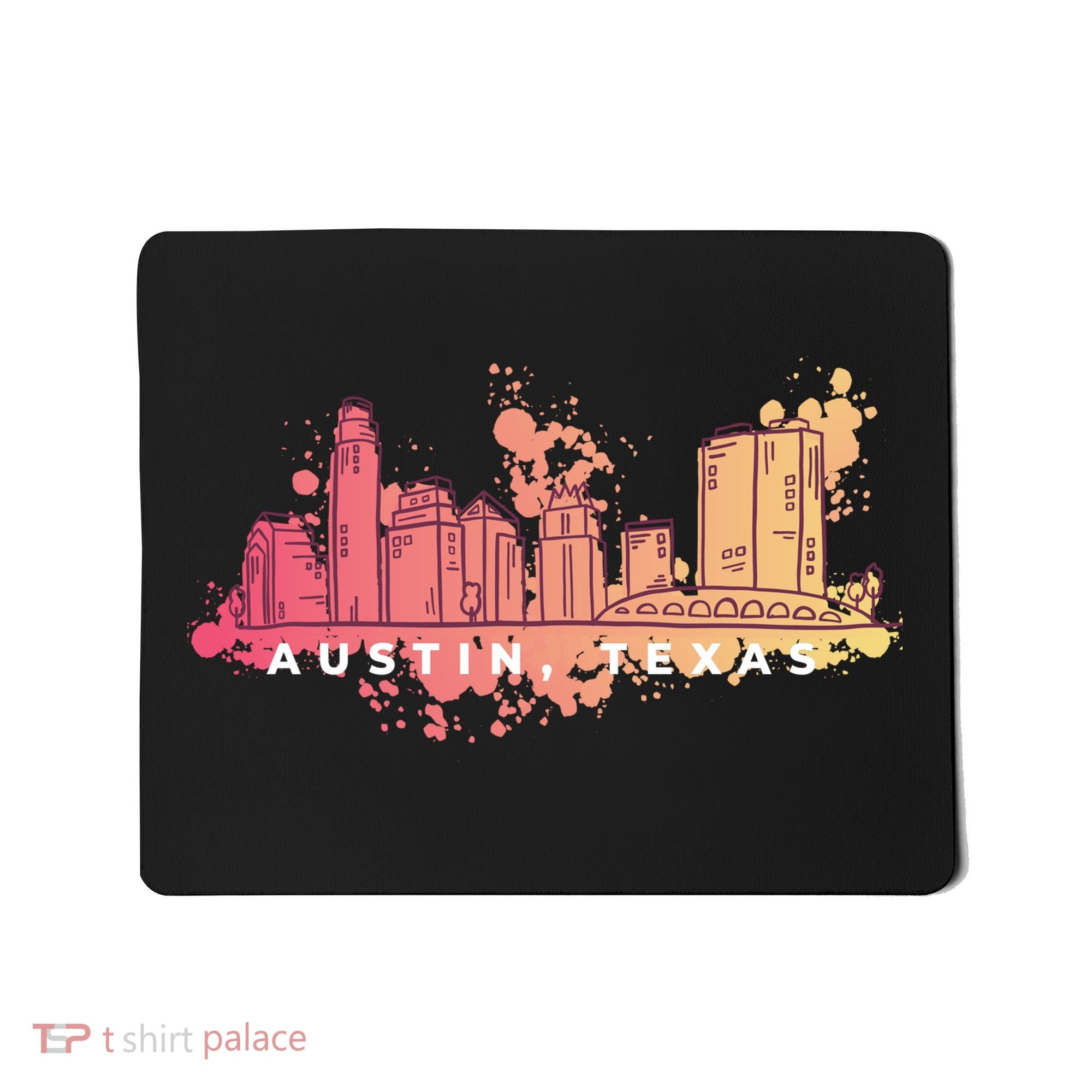 Austin Texas Skyline Mousepad