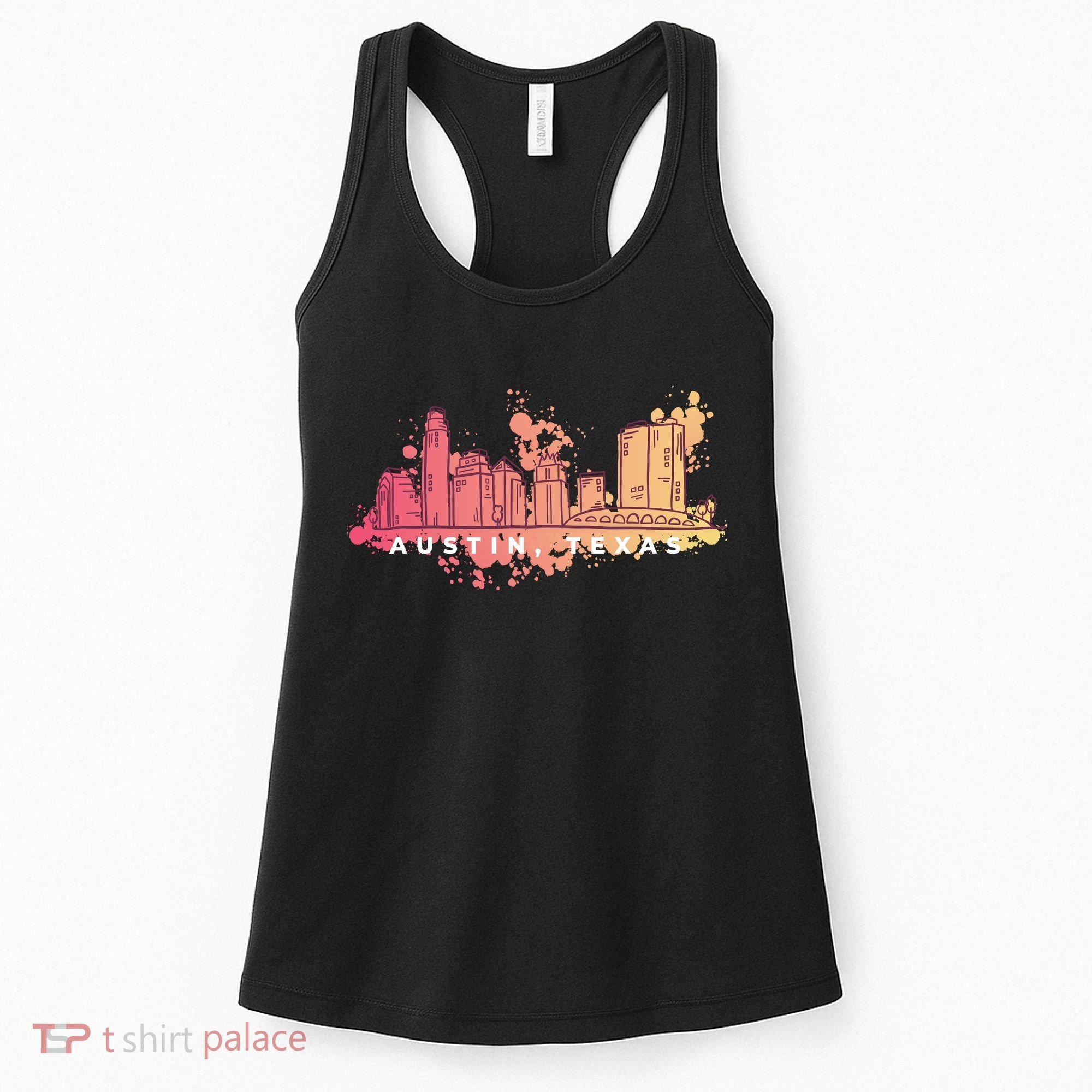 Austin Texas Skyline Women's Tank Top