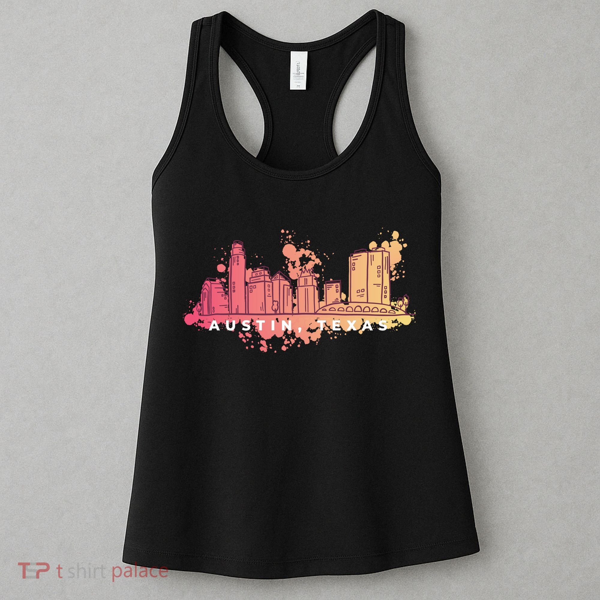 Austin Texas Skyline Women's Tank Top