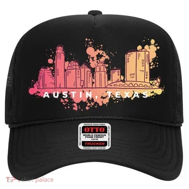 Austin Texas Skyline Hat