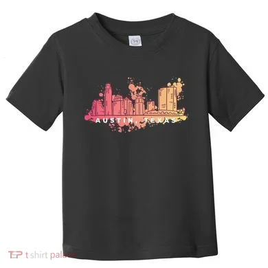 Austin Texas Skyline Toddler T-Shirt