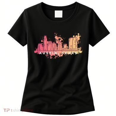 Austin Texas Skyline Women's T-Shirt