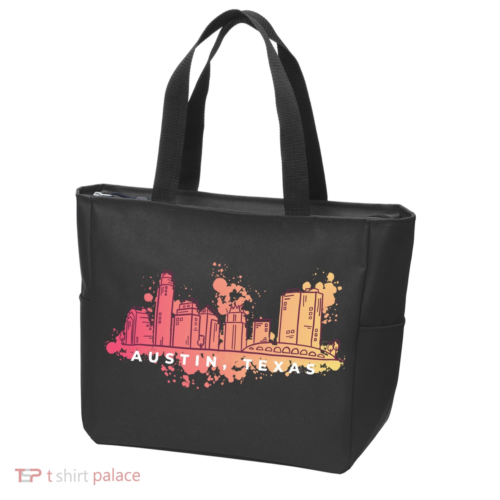 Austin Texas Skyline Tote Bag