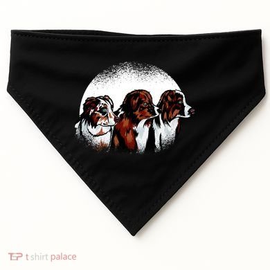 Australian Shepherd Dogs USA-Made Doggie Bandana