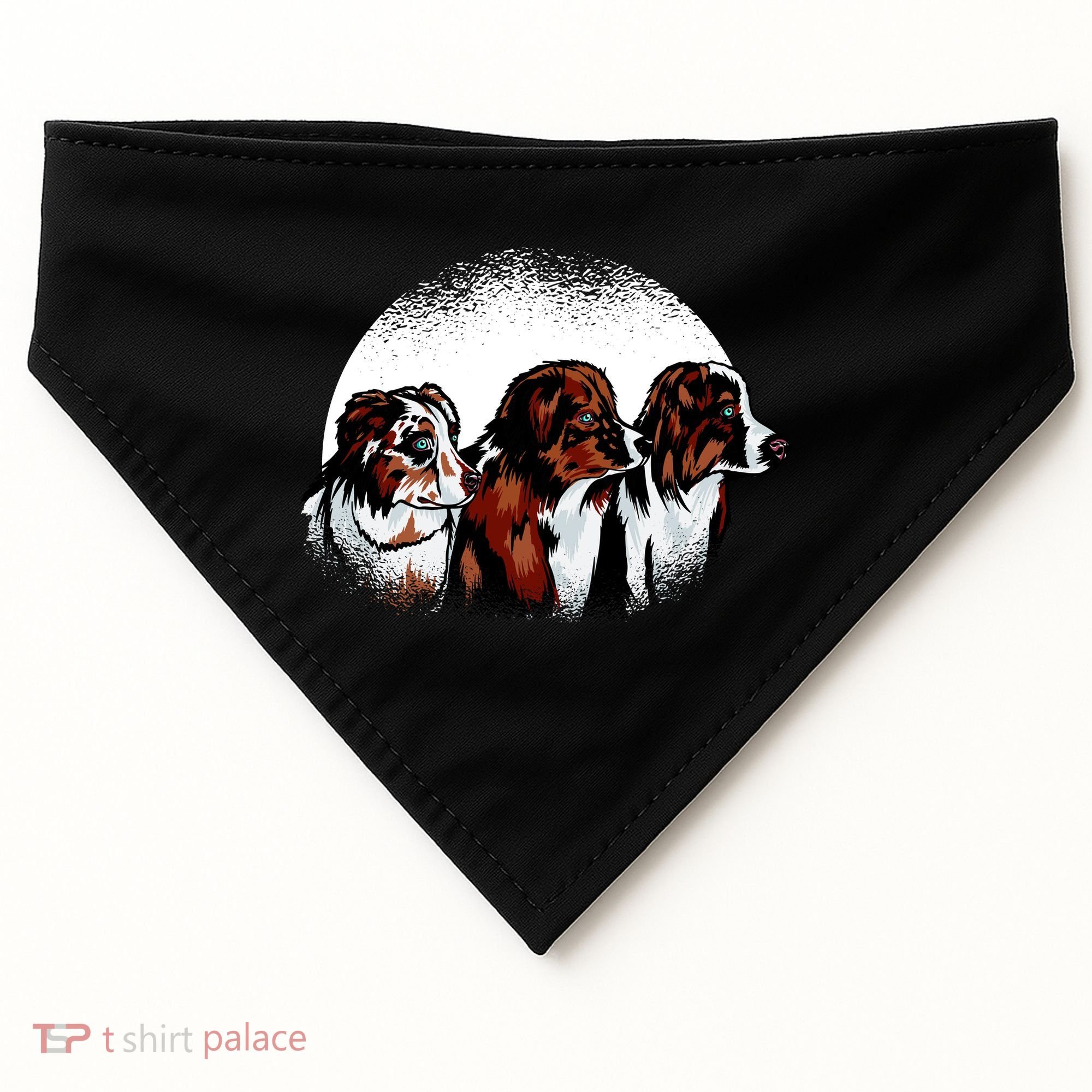 Australian Shepherd Dogs USA-Made Doggie Bandana