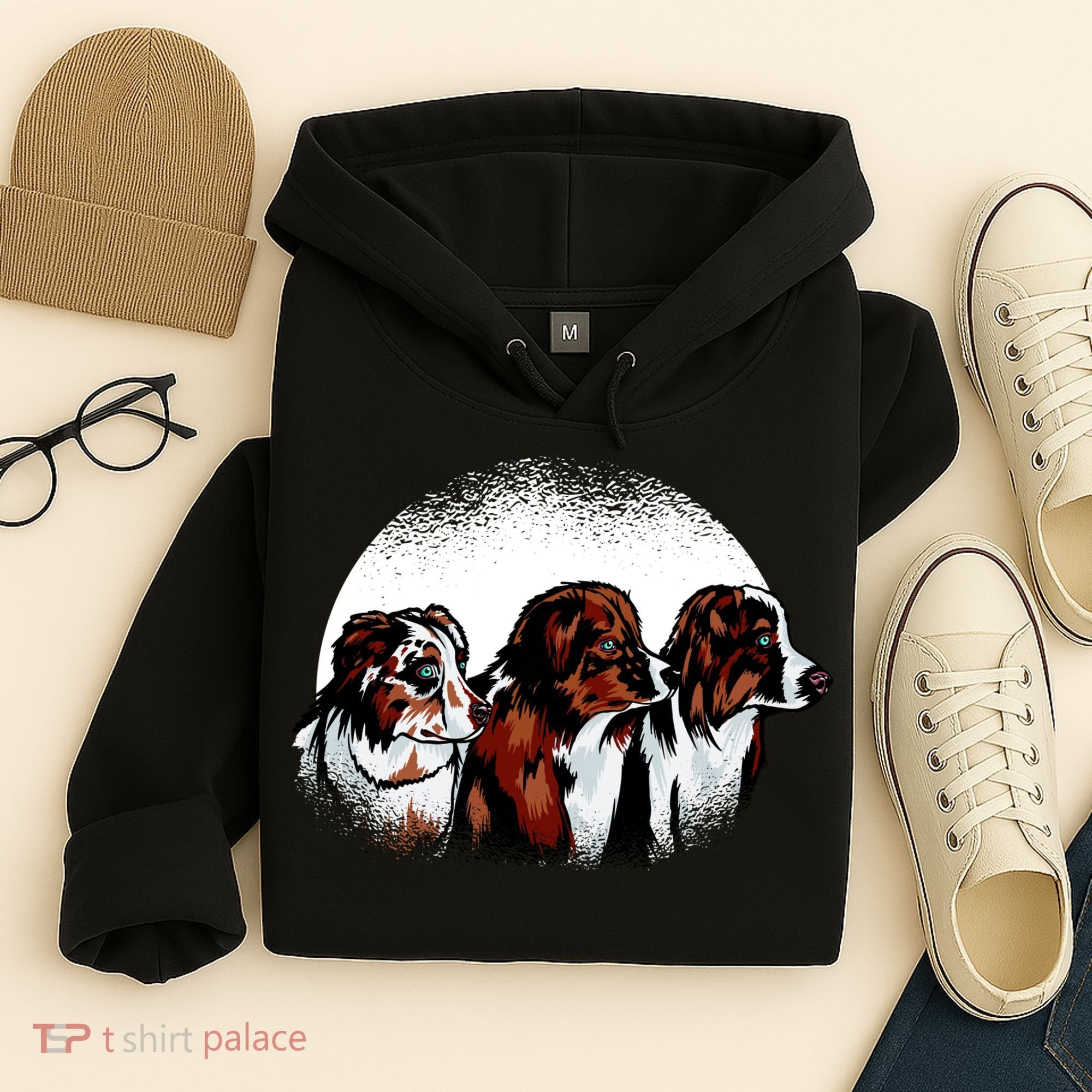 Australian Shepherd Dogs Hoodie