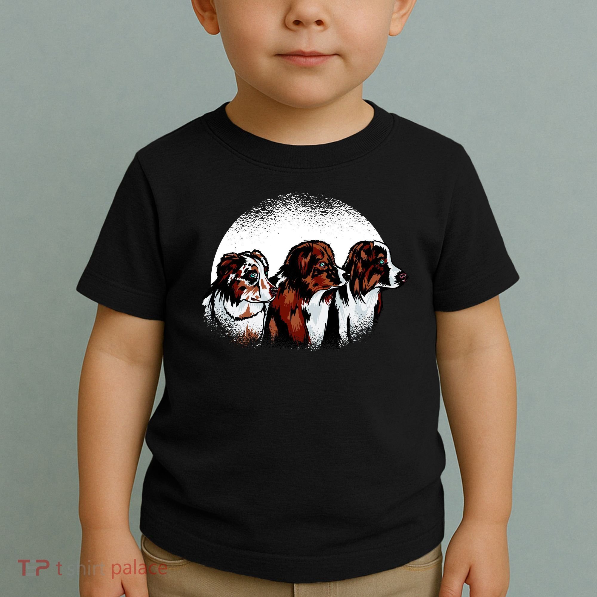 Australian Shepherd Dogs Toddler T-Shirt