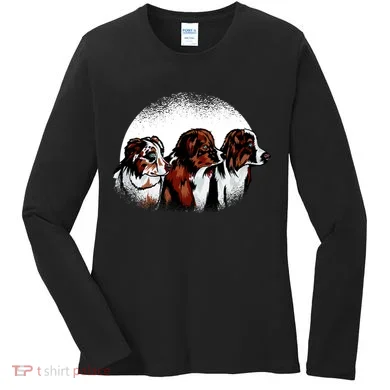 Australian Shepherd Dogs Women's Long Sleeve Shirt