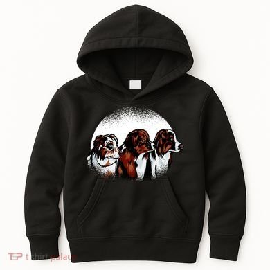 Australian Shepherd Dogs Kids Hoodie
