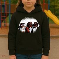 Australian Shepherd Dogs Kids Hoodie thumb 3