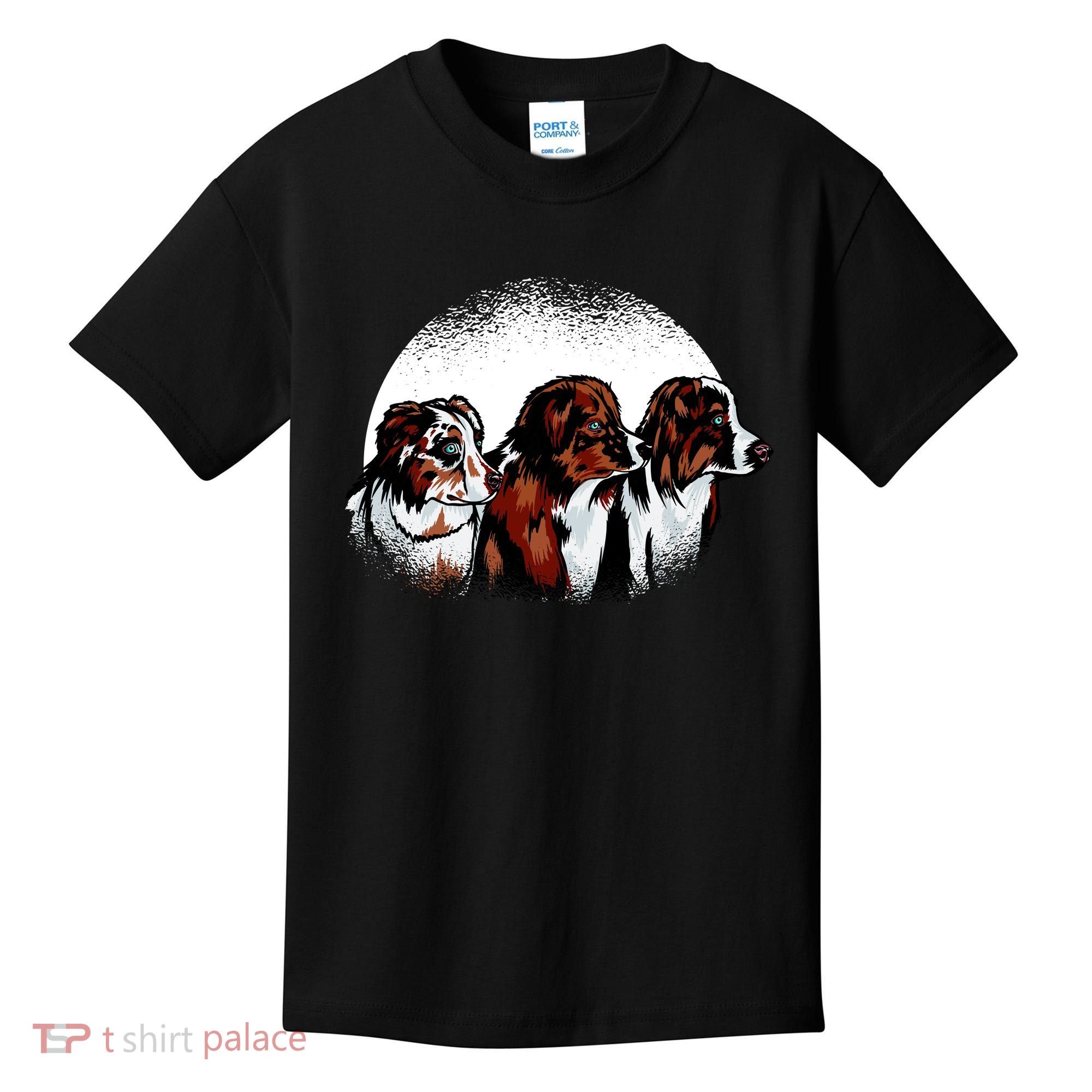 Australian Shepherd Dogs Kids T-Shirt