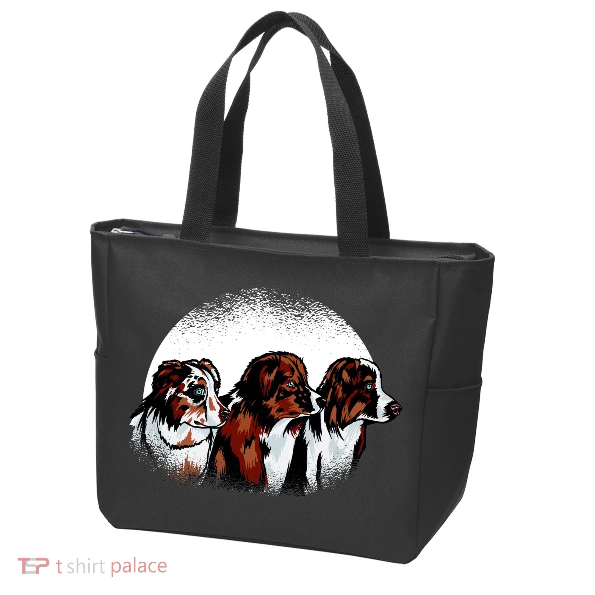 Australian Shepherd Dogs Tote Bag