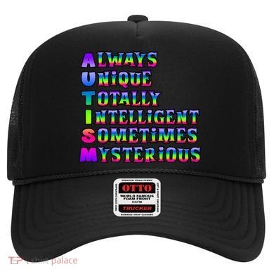 Always Unique Totally Intelligent Sometimes Mysterious Autism Awareness Hat