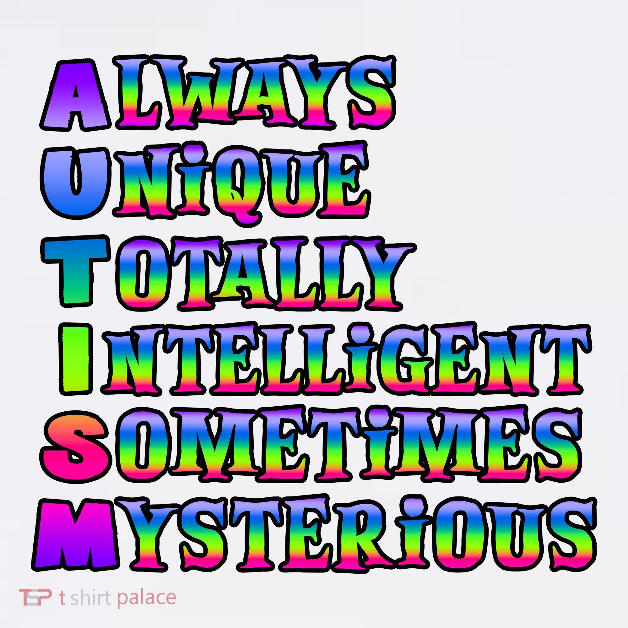 Always Unique Totally Intelligent Sometimes Mysterious Autism Awareness Comfort Colors Garment-Dyed Hooded Sweatshirt