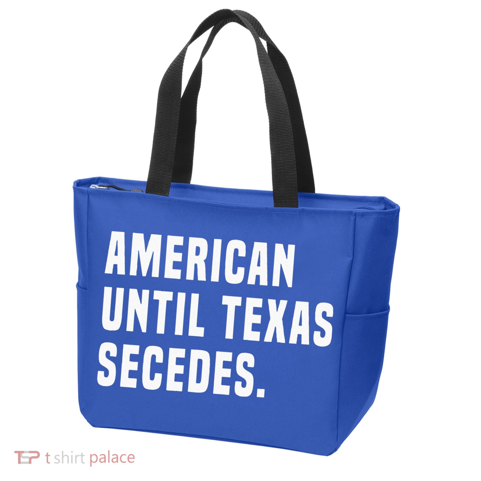 American Until Texas Secedes Funny Native Texan Tote Bag