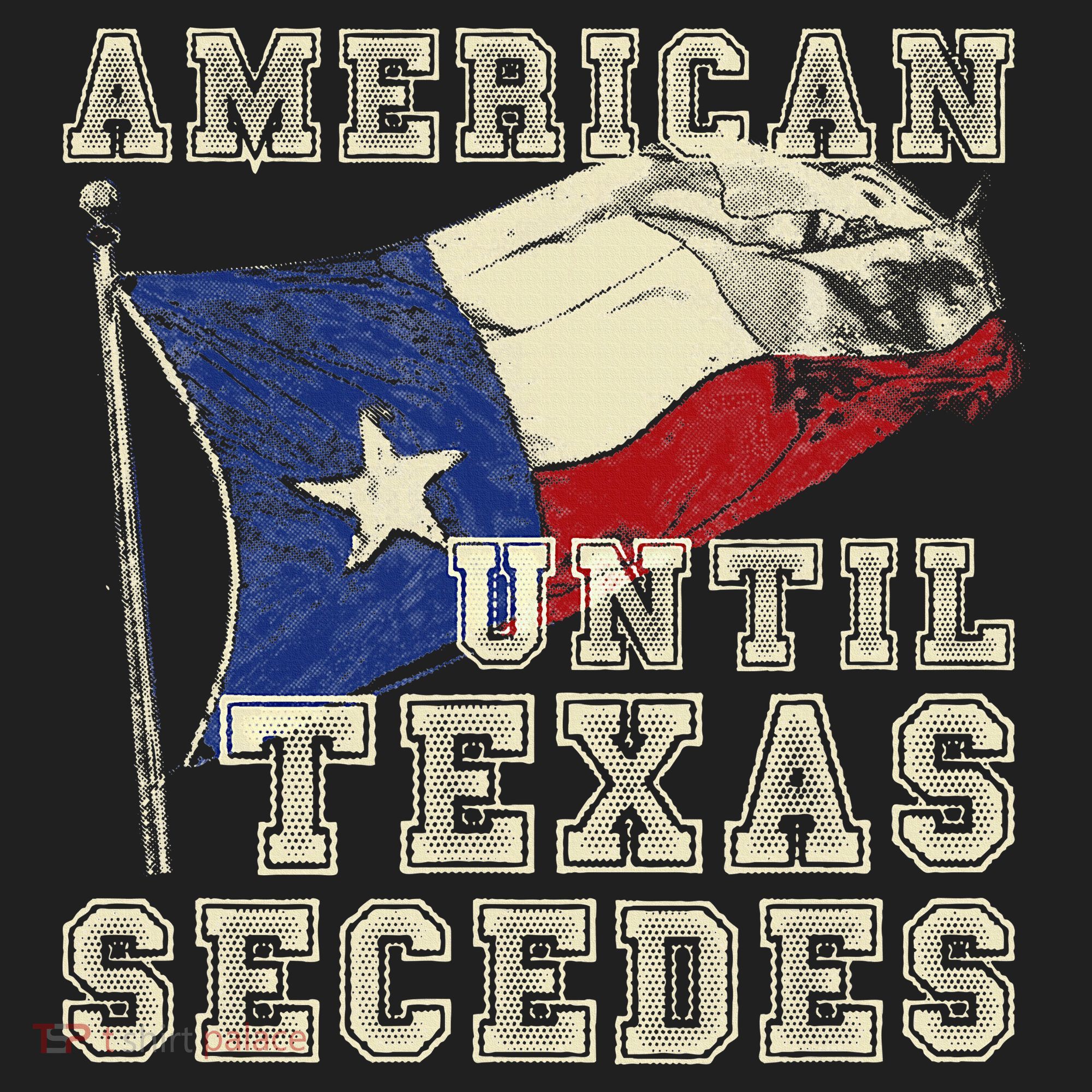 American Until Texas Secedes Texas Golf Towel