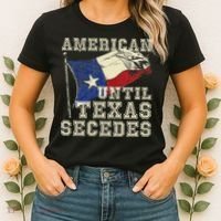 American Until Texas Secedes Texas Women's T-Shirt thumb 2