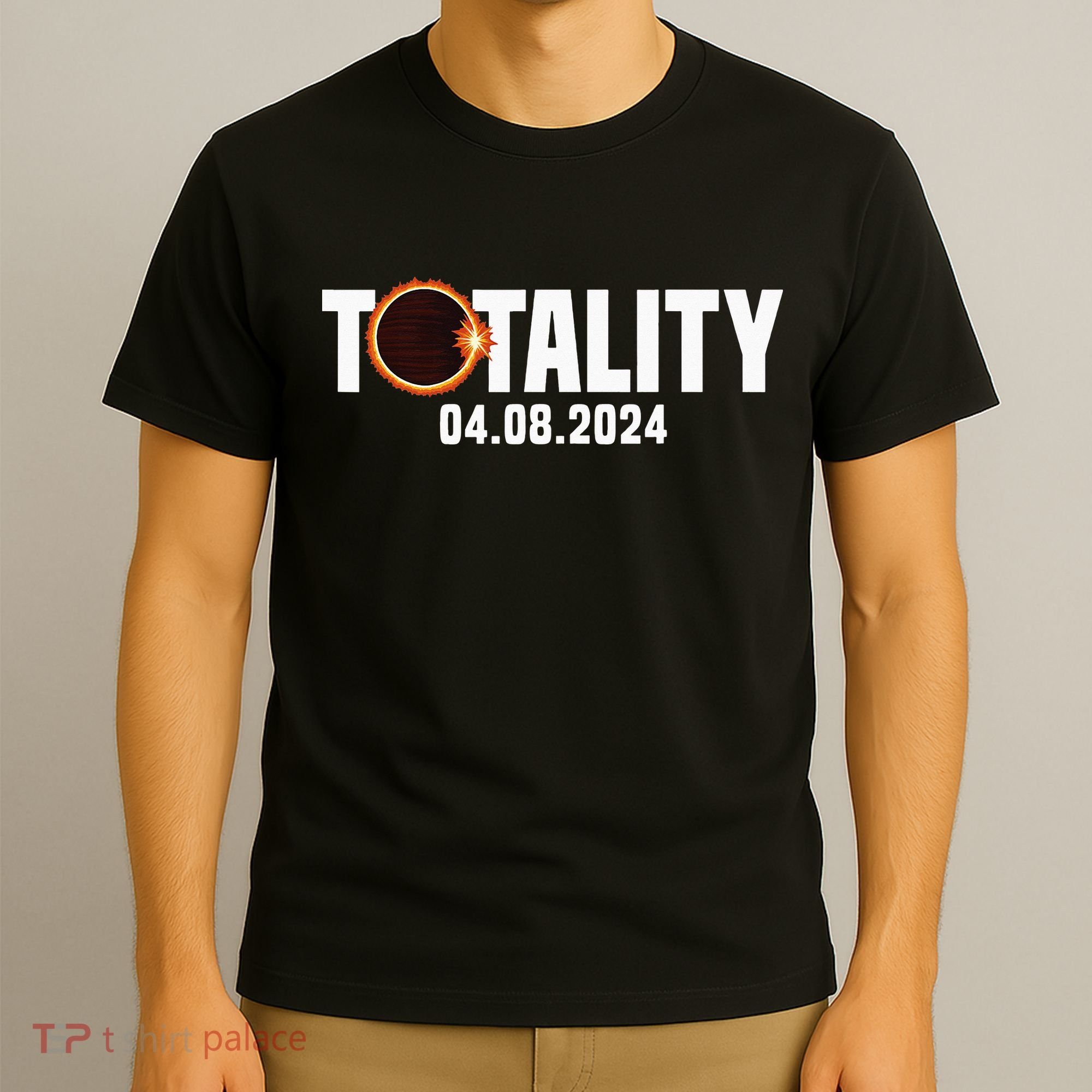 American US Total Totality 04.08.2024 Solar Lunar Eclipse T-Shirt
