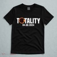 American US Total Totality 04.08.2024 Solar Lunar Eclipse T-Shirt thumb 5