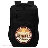 Authentic 100 Year Old Classic 100th Birthday Impact Tech Backpack thumb 0