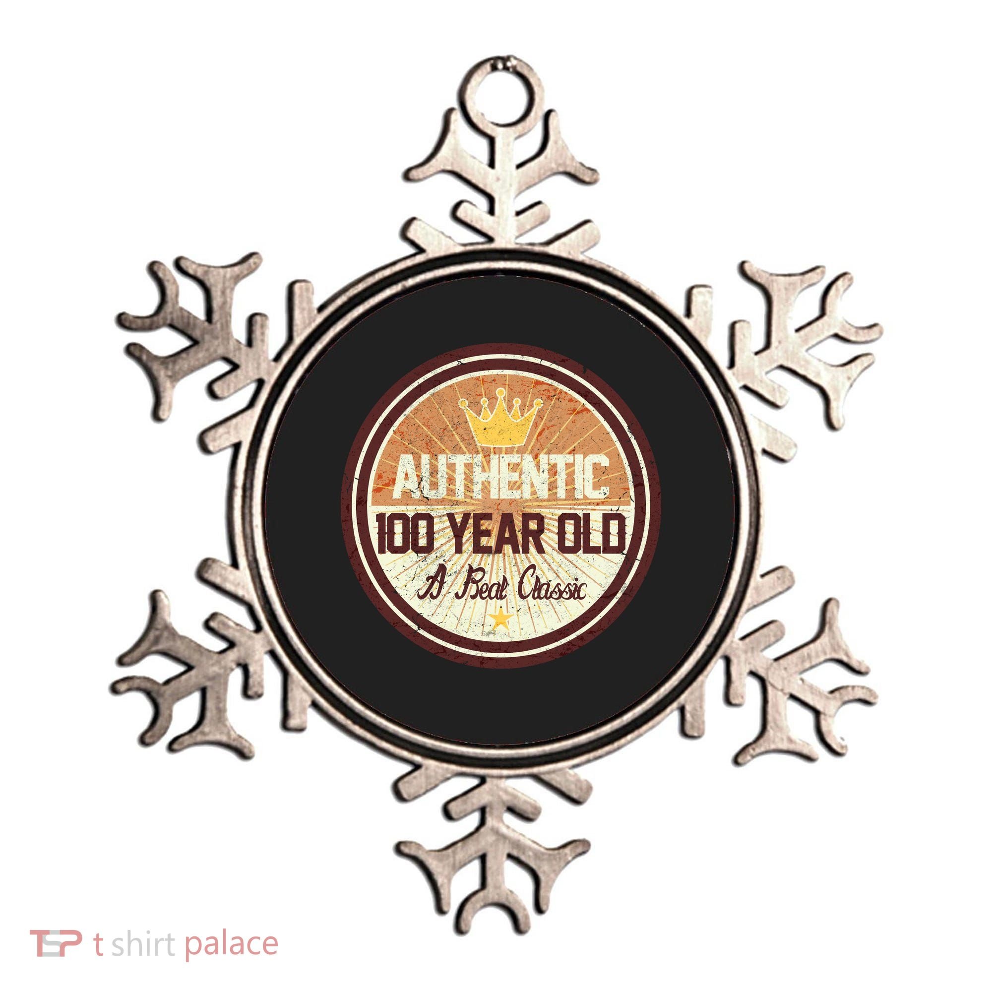 Authentic 100 Year Old Classic 100th Birthday Ornament