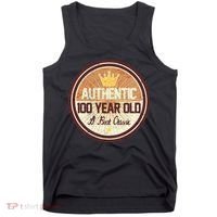 Authentic 100 Year Old Classic 100th Birthday Tank Top thumb 0